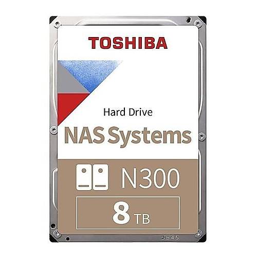 TOSHIBA MN10ADA800S N300 3.5" 8TB 7200rpm 512MB Sata 7-24 NAS Harddisk