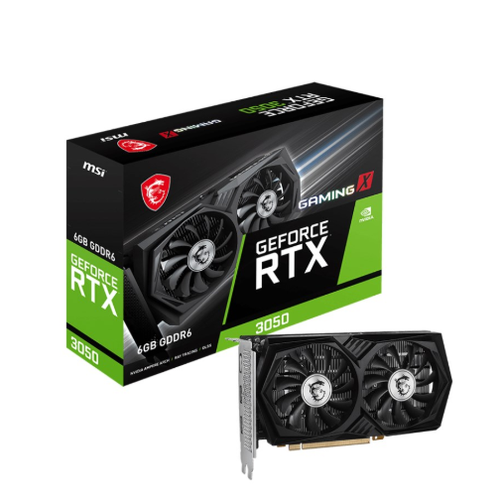 MSI VGA GEFORCE RTX 3050 GAMING X 6G