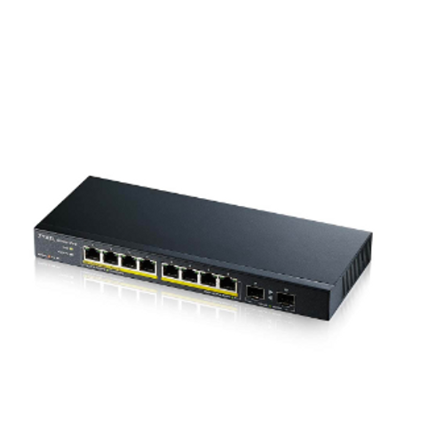 Zyxel Gs1100-10Hp 8 Port 10-100-1000 Mbps 2 Sfp Port Ynetilemez Poe Swtch