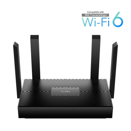 Cudy Wr1500 410-100-1000Mbps 5Ghz-1200Mbps+2.4Ghz-300Mbps 4X5Dbi Fixed Router