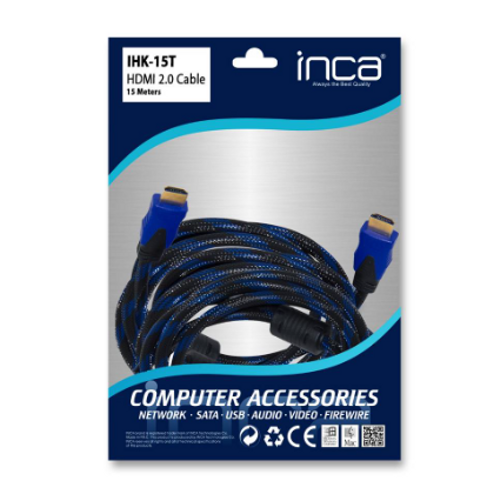 Inca Ihk-15T 15Metre Hdm Grnt Kablosu 2.0V