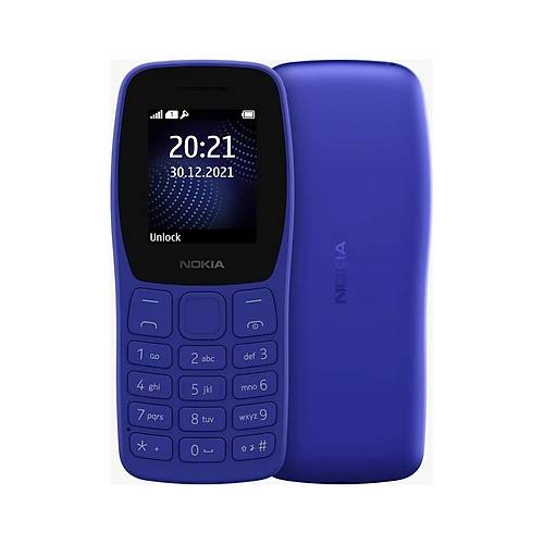 Noka 105 Klasik Tulu Cep Telefonu Mavi