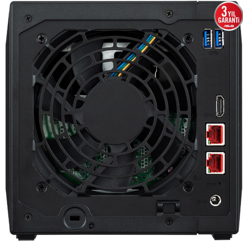 ASUSTOR AS5404T-8GB CELERON N5105-8GB RAM-2-diskli Nas Sunucu (Disksiz)