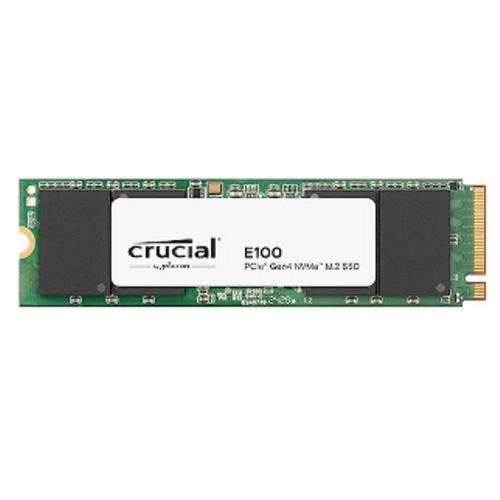 Crucial CT1000E100SSD8 E100 M.2 1TB (5000-4500MB-s) PCIe + NVMe SSD Disk