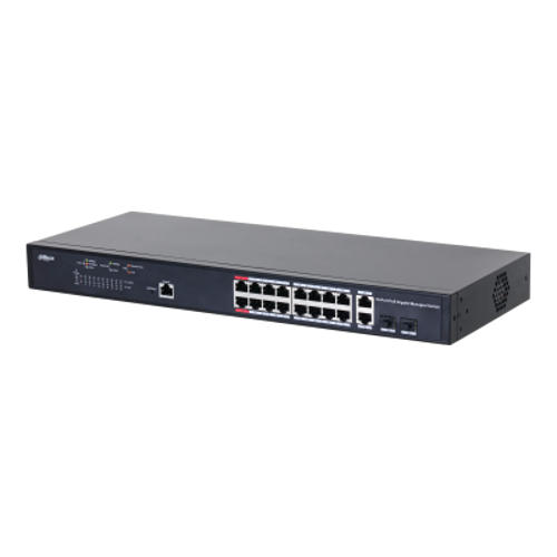 Dahua 16 Port Gigabit Poe (Pfs4218-16Gt-230)