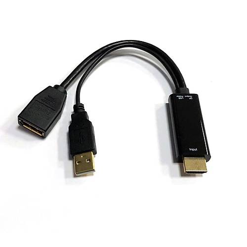 Beek Bc-Dsp-Ha-Dp Hdm� <-> Displayport (Dp++) Adapt�r, Hdm� Tip A Erkek Giri�, Dp Di�i ��k��, Dp 1.2, 4Kx2K@30Hz ��z�n�rl�k