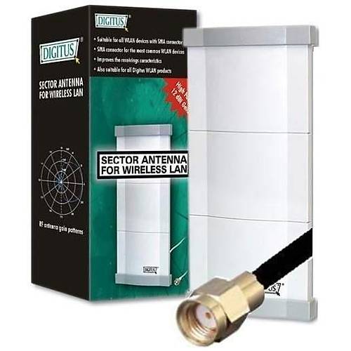 Assmann Dn-70103 12Dbi 2.4Ghz Indoor Directional Sector Anten