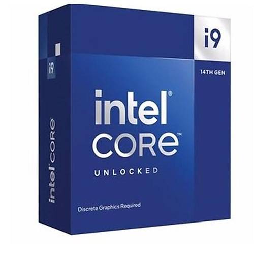 Intel Core 9 14900Kf 68Mb 16ekirdekli Vga Yok 1700P 125W Kutulu+Fansz