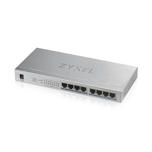 Tp-L�nk 8Port Full Poe Gs-1008Hp Gigabit Y�netilemez Switch 60W Desktop