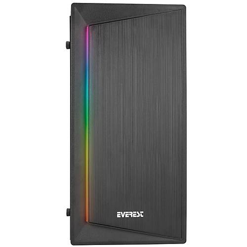 Everest 200W Blazon Rgb Led eritli Mid-Tower Pc Kasas