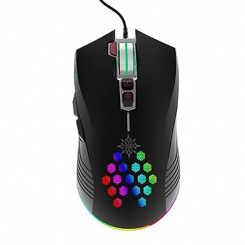 INCA IMG-047T USB RGB Led Ayd�nlatmal� 7200dpi Gaming Optic Siyah Mouse