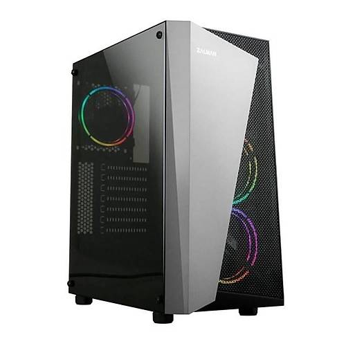 Zalman 600W S4 Plus(Bl) 3-Rgb Fanl� Gam�ng M�d-Tower Pc Kasas�