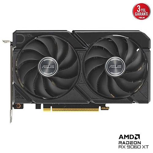 ASUS GEFORCE DUAL-RX9060XT-8G EKRAN KARTI