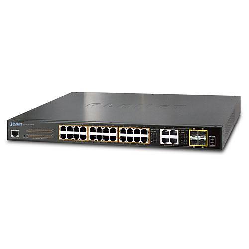 Planet Pl-Gs-4210-24Pl4C  Y�netilebilir Gigabit Poe Switch (Managed Gigabit Poe Switch)