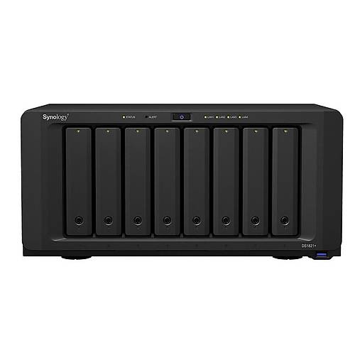 Synology Ds1821 Plus Ryzen V1500B 4 Gb Ram- 8-Diskli Nas Server (Disksiz)
