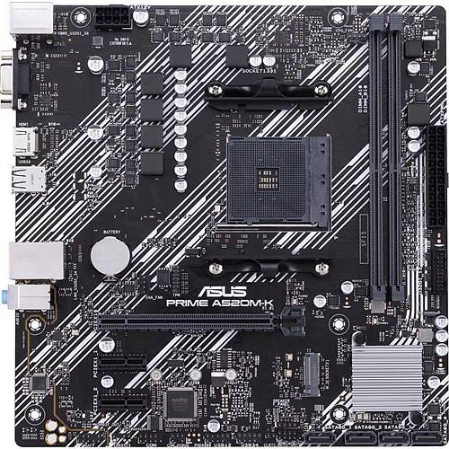 Asus Pr�me A520M-K Ddr4 4600Mhz Am4 Matx