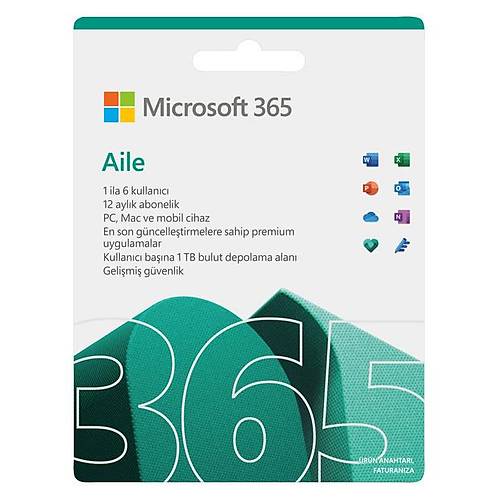 Microsoft 365 Aile Trke ( 6Gq-01958 )