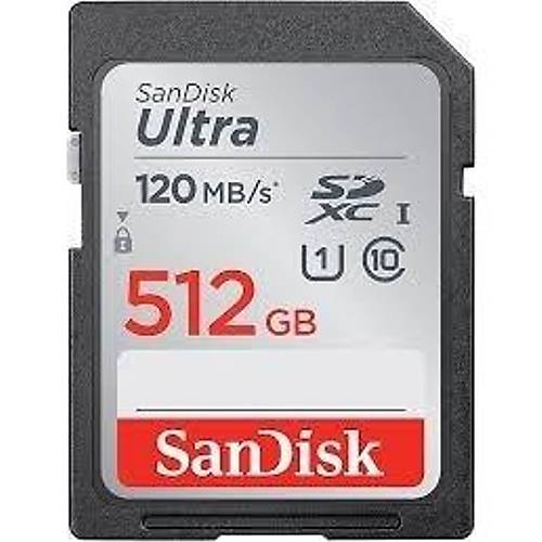 SANDISK 512GB ULTRA SDSDUNC-512G-GN6IN SDHC HAFIZA KARTI