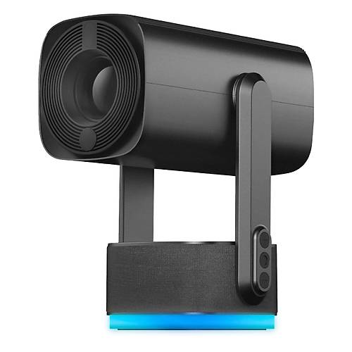 Everest Pj08 Siyah 5200Mah Otomatik Odaklama 5200 Lmen Android 11 Ekran Yanstmal Rainbow Hd 720P Hd 4K Destekli Proje