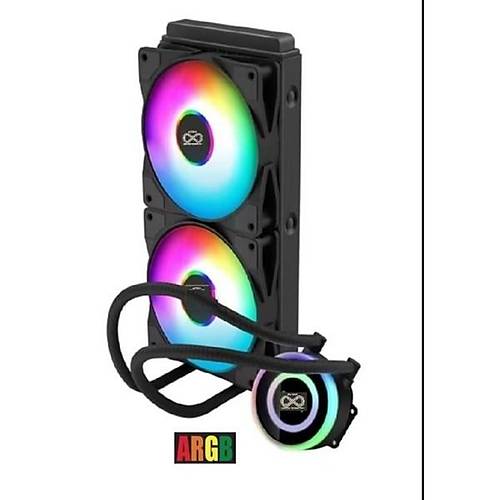 AZTECH 240mm LIQUID COOLING AZ240-1B ARGB S�v� So�utmal� AM5-1851p ��lemci Fan�