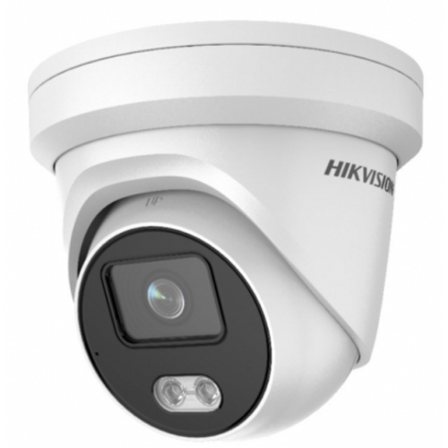 Hkvson Ds-2Cd1347G0-Luf Color-Vu 4Mp 2.8Mm 30Metre Ir Ip Dome Kamera