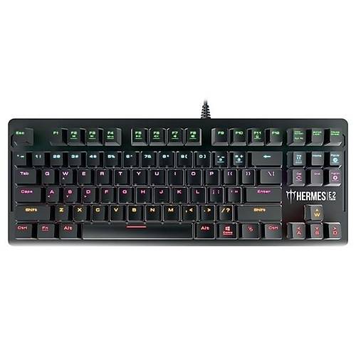GAMDIAS HERMES-E2, USB Kablolu, İngilizce, Mekanik, 7 Renk, Gaming Klavye