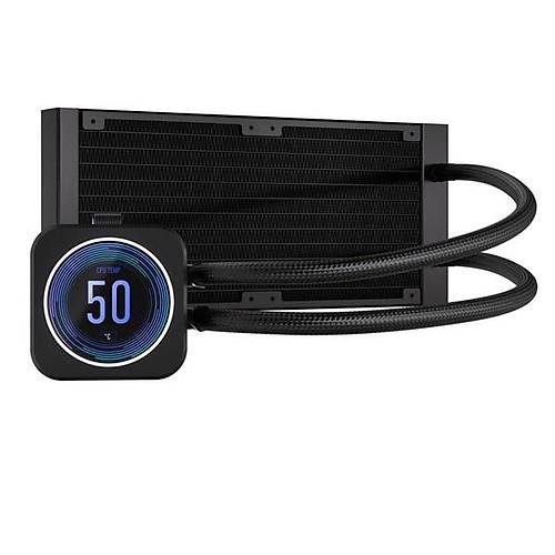 CORSAIR 240MM H100I ELITE LCD XT CW-9060074-WW RGB LCD EKRANLI AM5-1851P SIVI SO�UTMALI ��LEMC� FANI