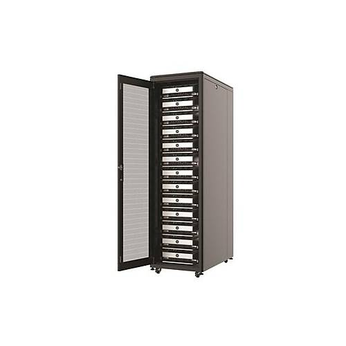 AGER 36U   2li Fan 800x1000mm Dikili Tip Siyah Kabinet Vega AG-VB36U8010S1 Cam Kapak