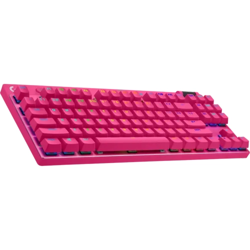 LOGITECH G PRO X TKL LIGHTSPEED KABLOSUZ LIGHTSYNC RGB PBT TU BALIKLARI LE NGLZCE OYUN KLAVYES  PEMBE 920012159