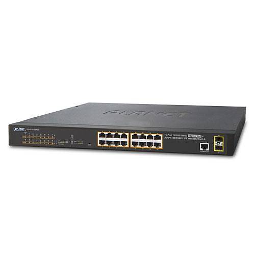 Planet Pl-Gs-4210-16P2S  Y�netilebilir Gigabit Switch (Managed Gigabit Switch)