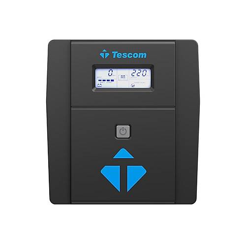 TESCOM LEO 1000VA (2x12V 7AH Ak�) <<UPS Teknolojisi>> 5-10 dk UPS