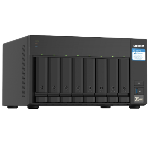 QNAP TS-832PX-8G ALPINE AL324 QC 8GB RAM- 8-diskli Nas Server (Disksiz)