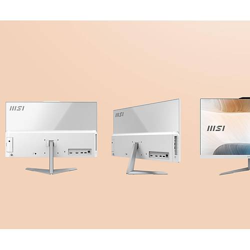 MSI MODERN AM242 12M1895XTR 23.8 FHD 16:9 (1920X1080) I51235U 8GB DDR4 500GB SSD FDOS BEYAZ AIO PC