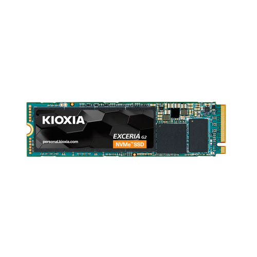KIOXIA LRC20Z500GG8 EXCERIA PLUS G2 M.2 500GB (2100-1700MB-s) PCIe + NVMe SSD Disk (22x80MM)
