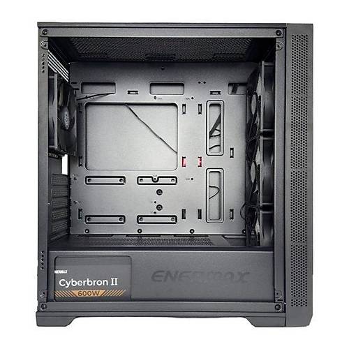 ENERMAX STARRYFORT SF21 600W 80+ TEMPERLI CAM Siyah USB3.0 GAMING ATX KASA