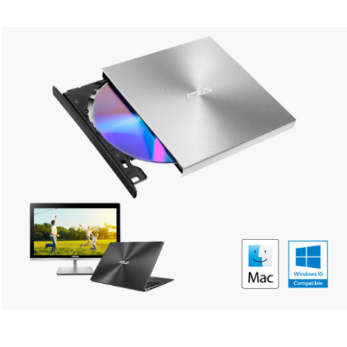 Asus Zendrive-U7M Sdrw-08U7M-U Harici nce Dvd Yazc, M-Disc, 2 Adet M-Dsc Dvd Hediyeli, Siyah
