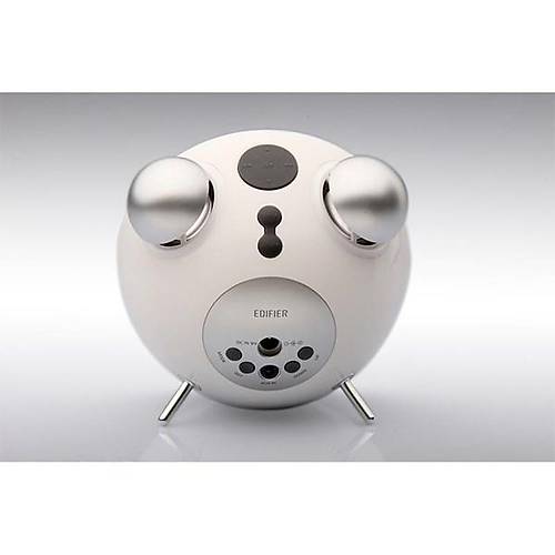 EDIFIER MF240BT TICK-TOCK 8W Rms �alar Saatli Fm Radyo - Sd Kart Giri�li Hoparl�r Siyah, Bluetooth