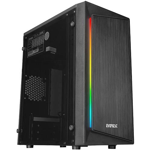 Everest 200W Blazon Rgb Led eritli Mid-Tower Pc Kasas