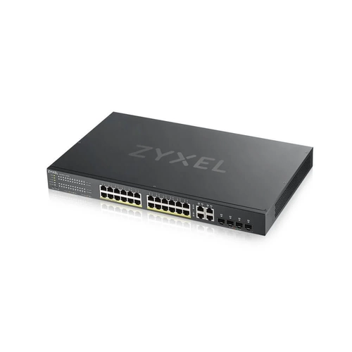 Zyxel Gs1920-24Hp V2 24P 100-1000 + 4Xdualsfp L2 Y�netilebilir Hybr�d Nebulaflex Poe Sw�tch 375 Watt