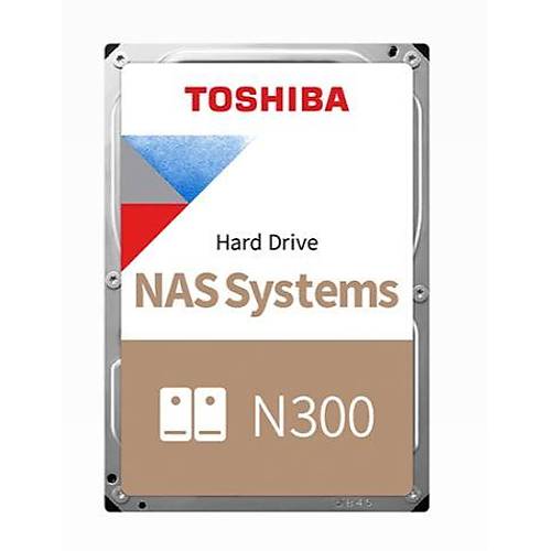 TOSHIBA HDWG51CUZSVA N300 3.5" 12TB 7200rpm 512MB Sata 7-24 NAS Harddisk