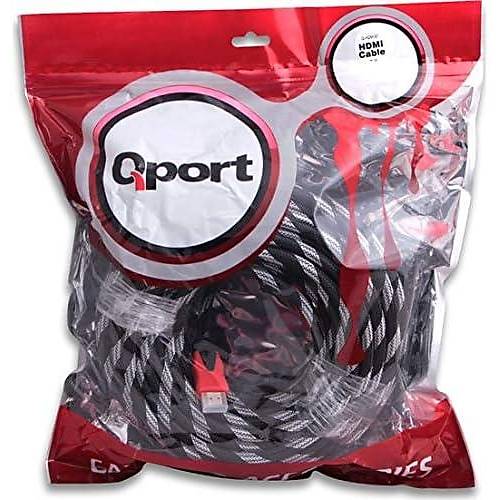 Qport Q-Hdm30 30M V1.4 3D A Destekli Altn Ulu Hdm Grnt Kablosu