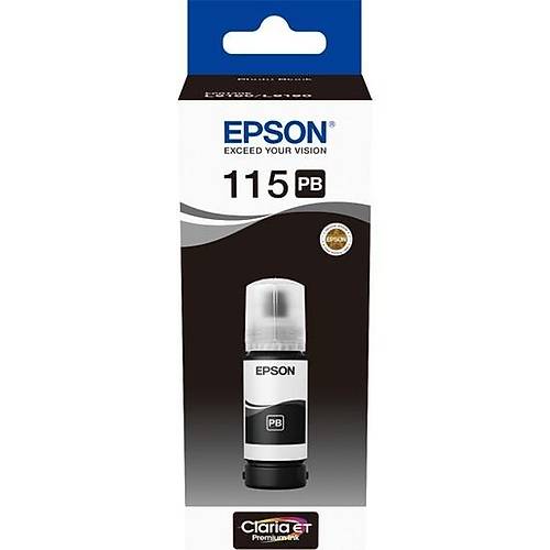 EPSON C13T07D14A (115) Foto Siyah 70ml Tankl� Sistem M�rekkebi
