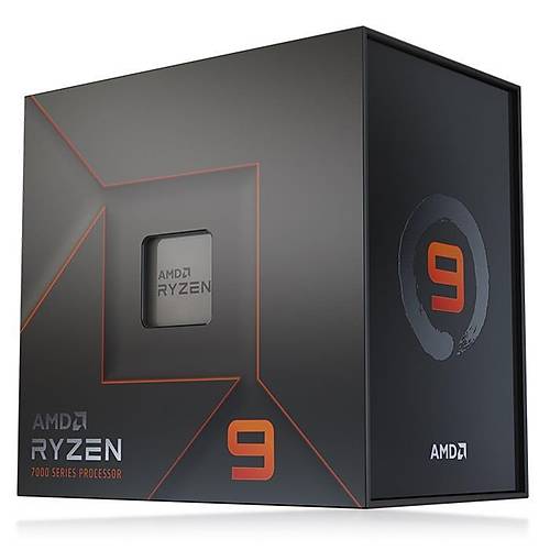 Amd Ryzen 9 7900 78Mb 12ekirdekli Vga Yok Am5 170W Kutulu+Fansz