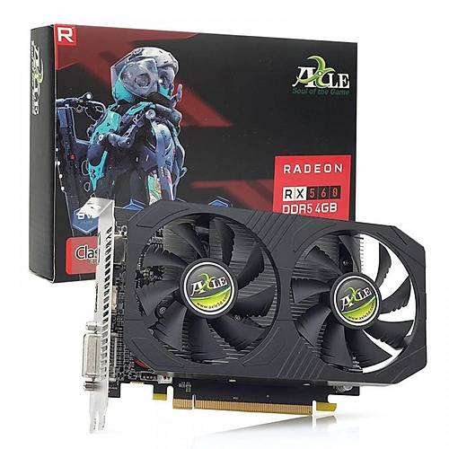 Axle Amd Radeon 128Bit Ddr5  4Gb Ax-Rx5604Gd5P8Dpd Rx560 Dual Fan Ekran Kart