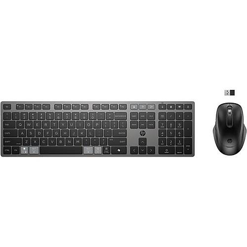 HP 725 9T5B0UT oklu Cihaz Balantl arj Edilebilir Kablosuz Klavye-Mouse