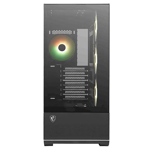 MSI MAG PANO 110R PZ 4X120MM ARGB FANLI ATX S�YAH GAMING KASA