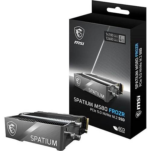 Ms 4Tb Spatum M580 Frozr 14100-12600Mb-S M2 Pce Gen5 Disk