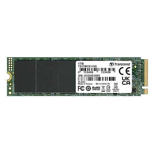 Transcend 115S 1TB 3200-2000MB-s NVMe M.2 SSD Disk (TS1TMTE115S)