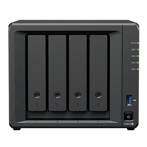 SYNOLOGY DS925-4G PLUS RYZEN V1500B-4GB RAM- 4-diskli Nas Server (Disksiz)