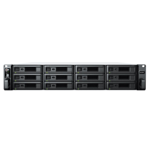 Synology Rs2423Rp Plus Ryzen V1780B 8 Gb Ram- 12-Diskli Rack Nas Server (Disksiz)
